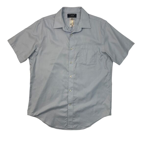 Lands End American Airlines Shirt Mens 16.5 Tailored Fit Cotton Employee Crew - Picture 1 of 11